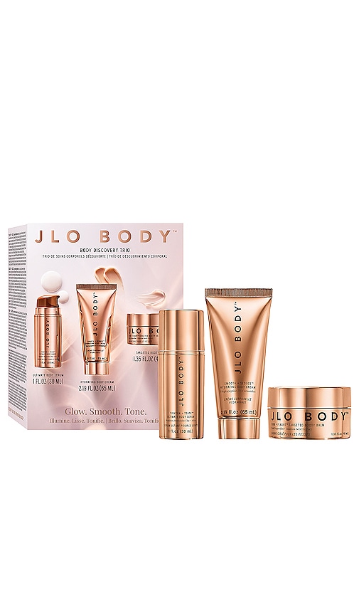 Jlo Beauty Body Discovery Trio With Ahas + Caffeine In N,a