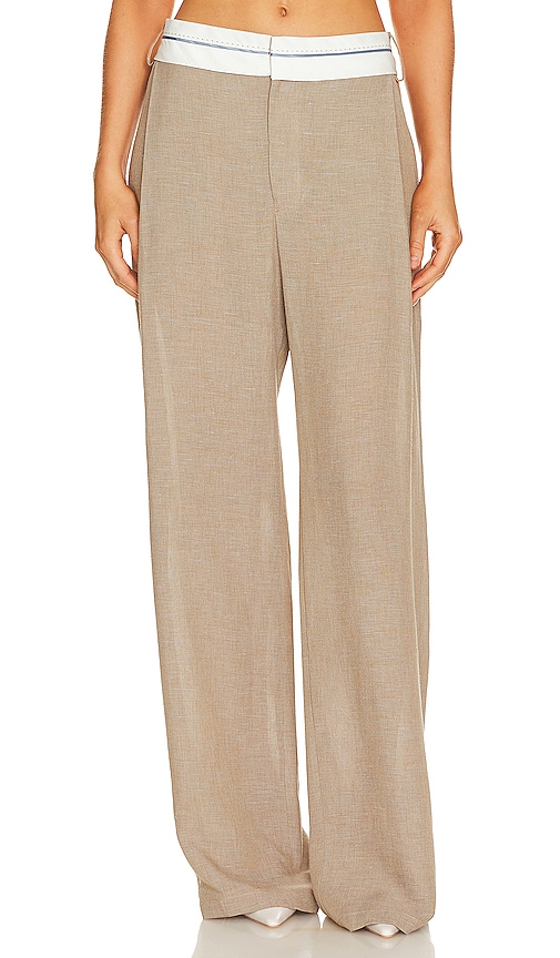 Aubrey High Rise Fold Over Pant