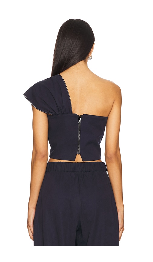  Jbq Blaire Top In Navy. Size S. Also In Xs. 