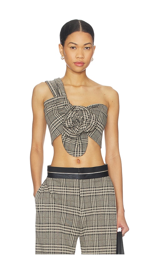 Jbq Camelia Top In Gray