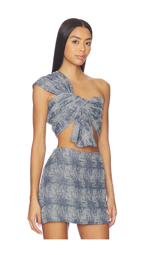  Jbq Eden Top In Blue. Size S. Also In Xs, M, L. 