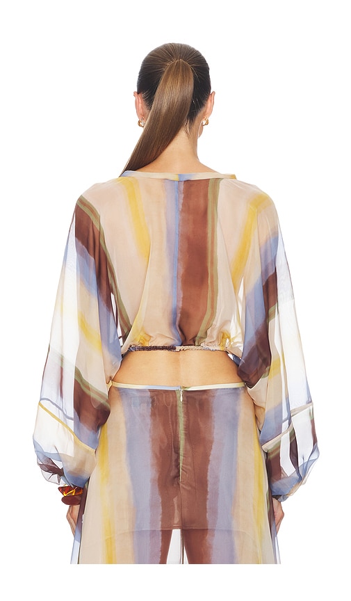  Jbq Elise Top In Lemon,chocolate. Size Xs. Also In Xl. 