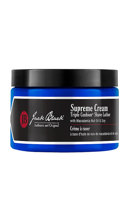 Jack Black Supreme Cream Triple Cushion Shave Lather in Beauty: NA.