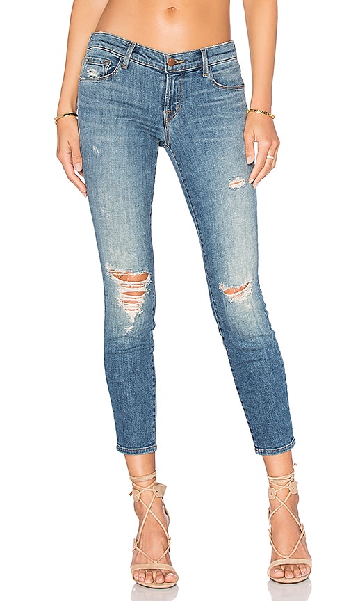 j brand low rise crop skinny