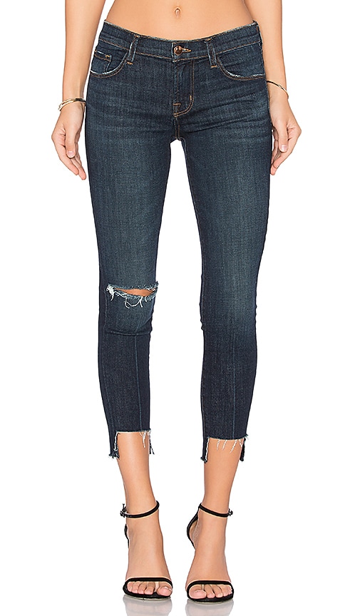 j brand 9326 low rise crop skinny jeans