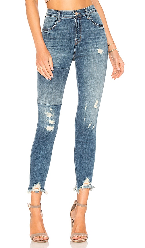 j brand alana high rise crop skinny jeans