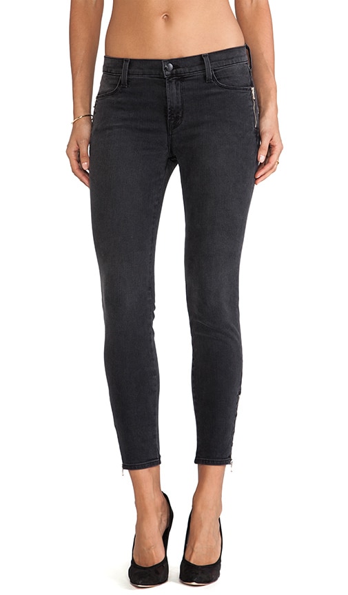 J Brand Tali Zip Pant in Grey Cascade | REVOLVE