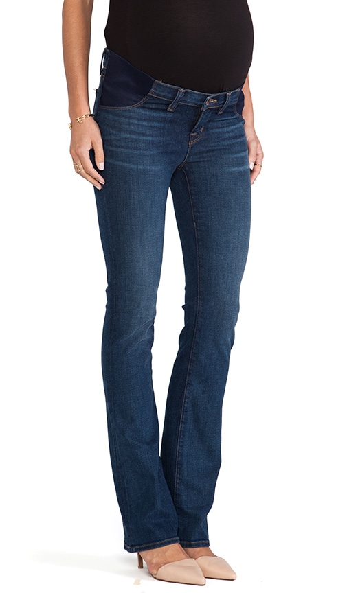 Maternity True Blue Medium Wash Skinny