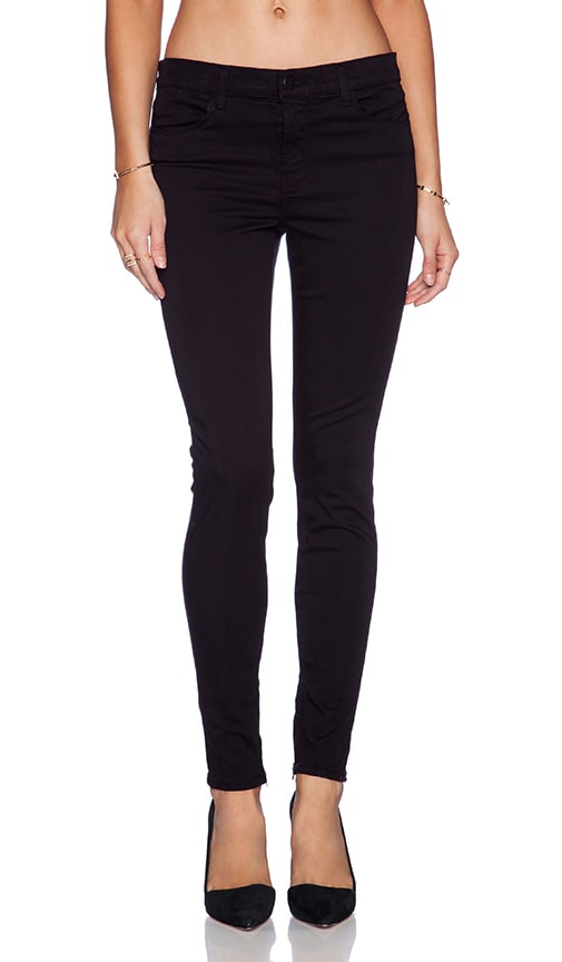 Zip Hem Crop