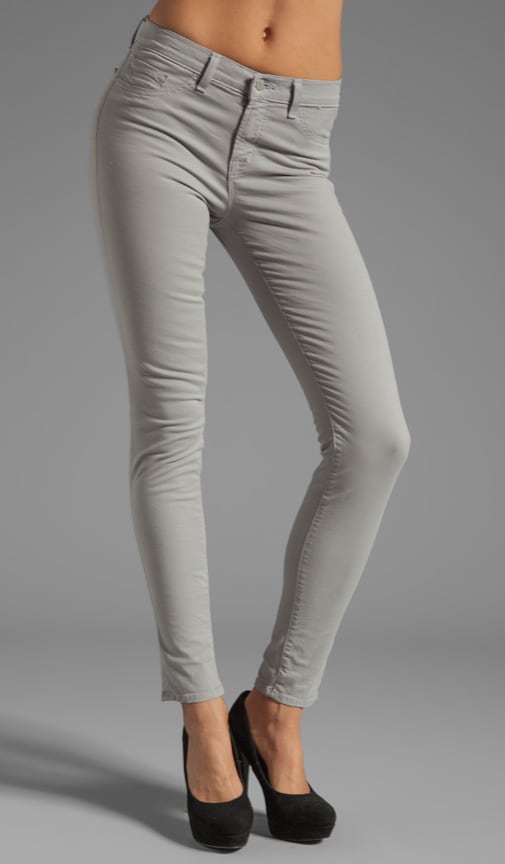Mid Rise Skinny Twill