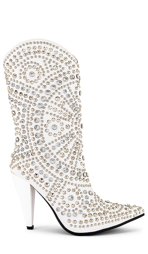 jeffrey campbell silver boots