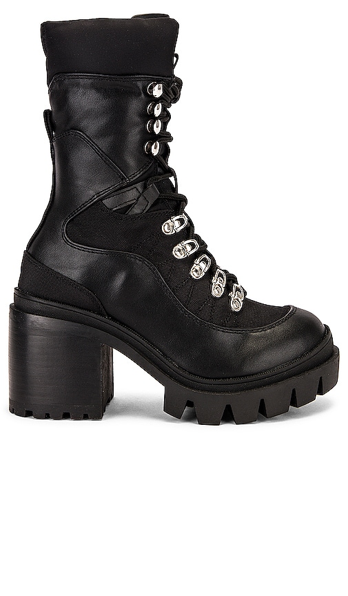 Jeffrey Campbell Maniac Lace Up Boots in Black