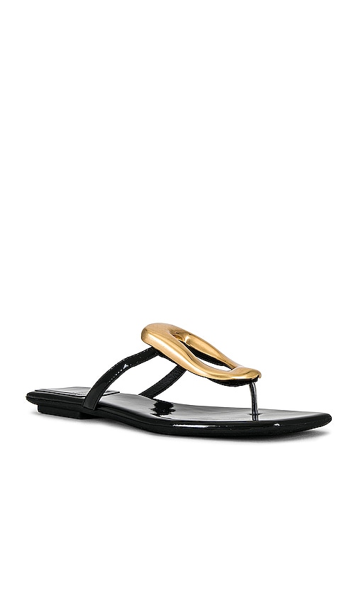 Shop Jeffrey Campbell Linques-2 Sandal In Black