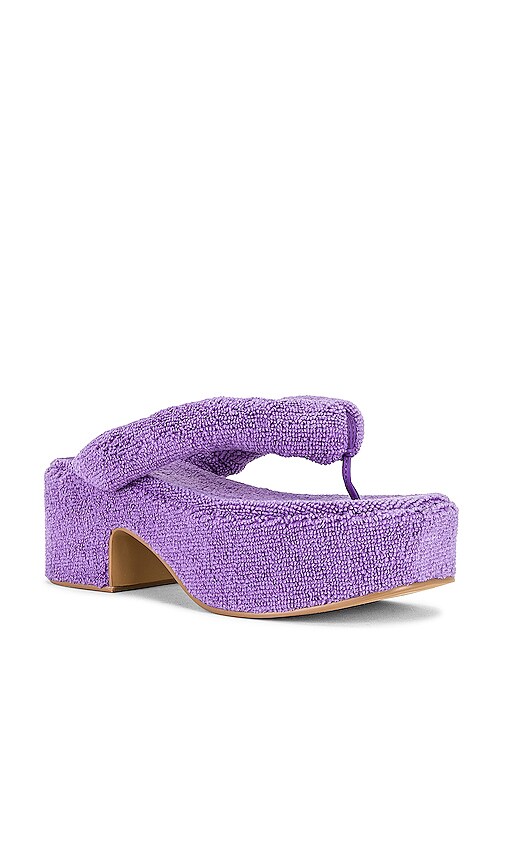 Jeffrey Campbell Luau2 Platform Heeled Flip Flop In Purple ModeSens