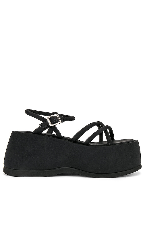 Jeffrey Campbell Glow Up Sandal in Black
