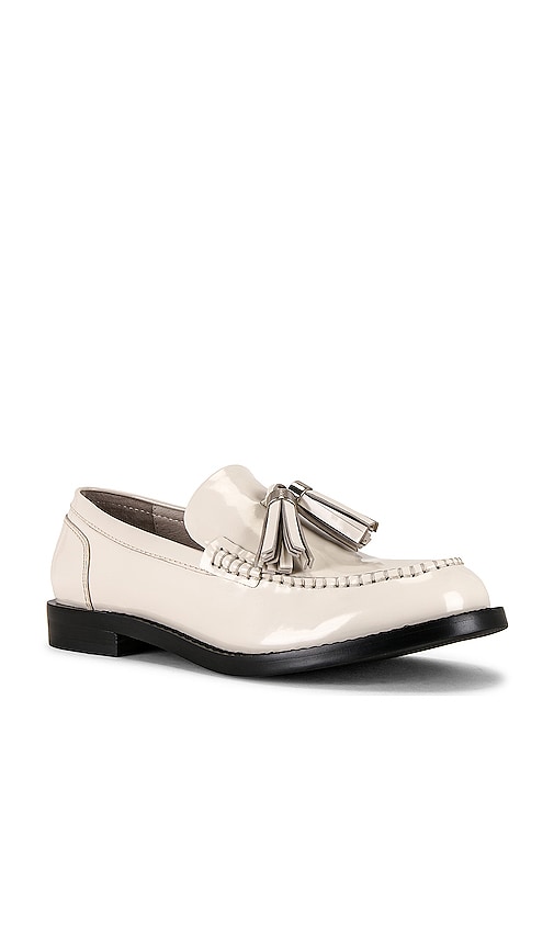 Shop Jeffrey Campbell Lecture Loafer In Ice Box