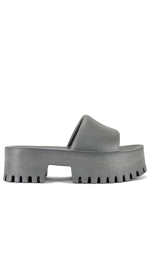 Shop Jeffrey Campbell Summertime Sandal In Grey