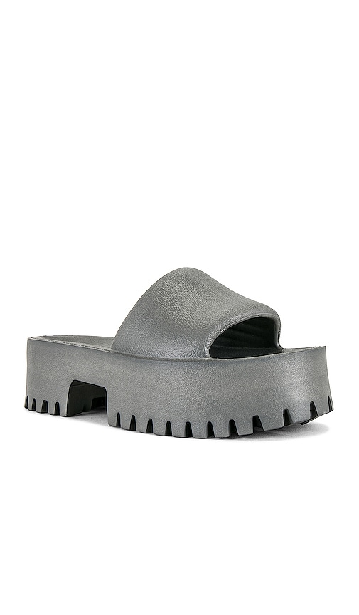 Shop Jeffrey Campbell Summertime Sandal In Grey
