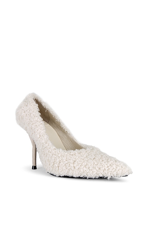 Shop Jeffrey Campbell Convince-f Pump In Ivory
