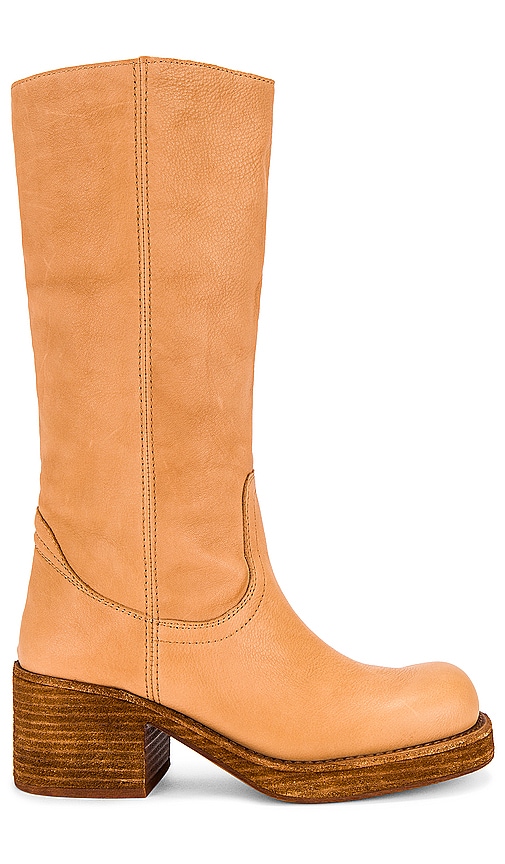 Jeffrey campbell tan booties shops