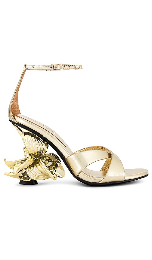 Jeffrey Campbell Brassia Sandal in Gold Gold