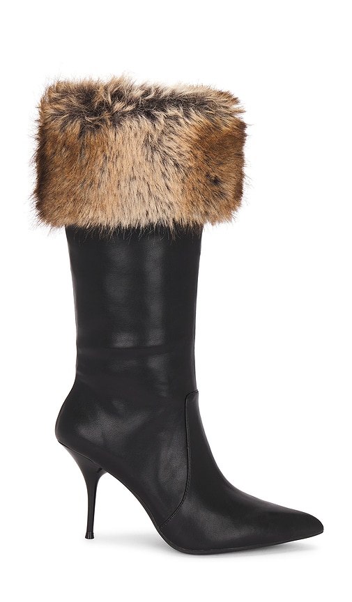 Shop Jeffrey Campbell Thermal-f Boots In Black Brown