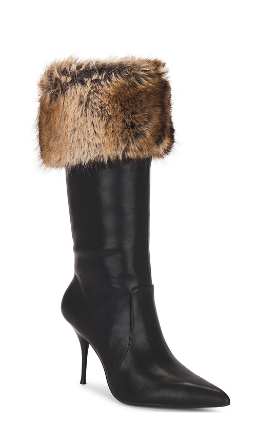 Shop Jeffrey Campbell Thermal-f Boots In Black Brown