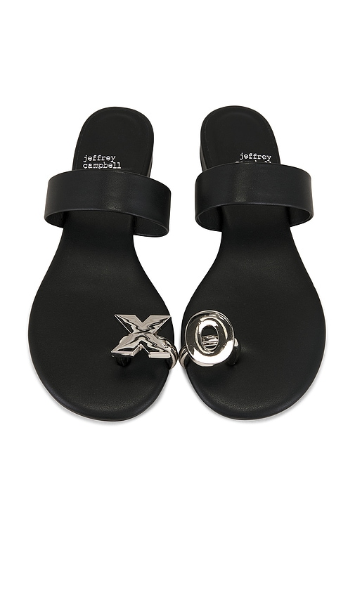 Dote-On Sandal in Black. - size 10 (also in 6, 6.5, 7, 7.5, 8, 8.5, 9, 9.5) - Jeffrey Campbell - Modalova