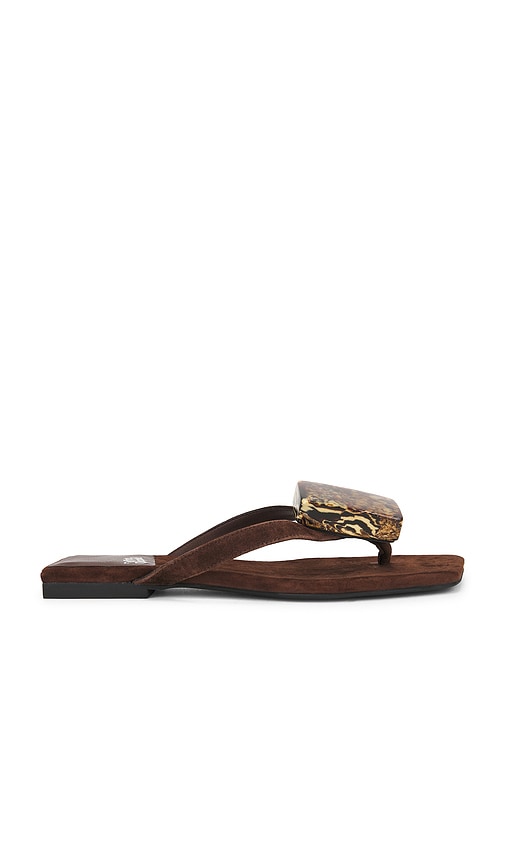 Tyla Sandal in Brown. - size 10 (also in 6, 6.5, 7, 7.5, 8, 8.5, 9, 9.5) - Jeffrey Campbell - Modalova