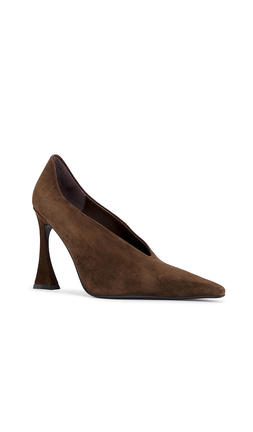 Jeffrey Campbell Hints-hi Pump In Brown