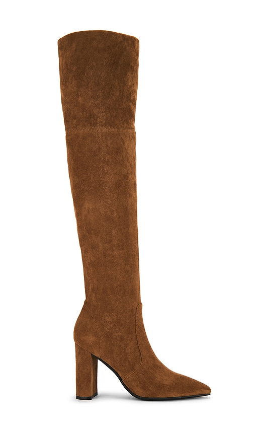 Jeffrey Campbell Marisah Over The Knee Boot In Brown