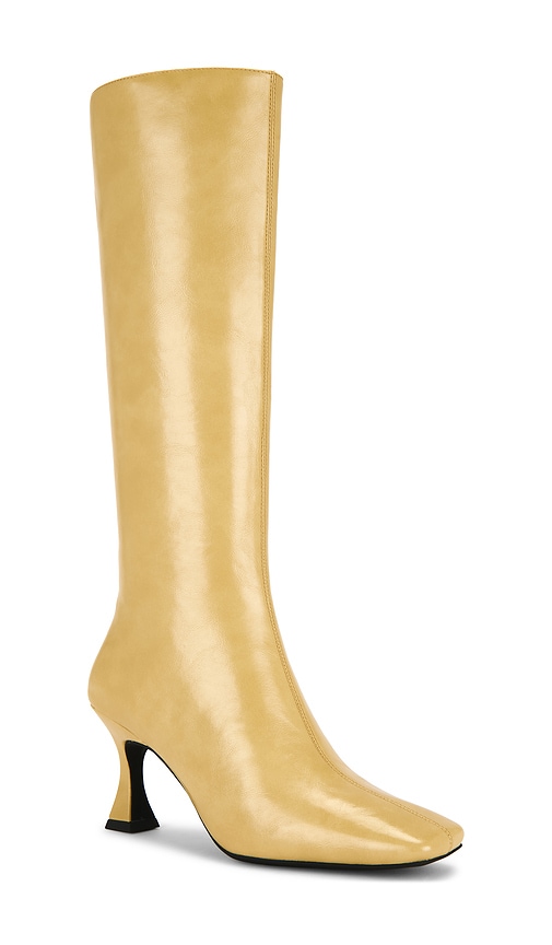 Jeffrey Campbell Checkmate-2 Boot In Gold