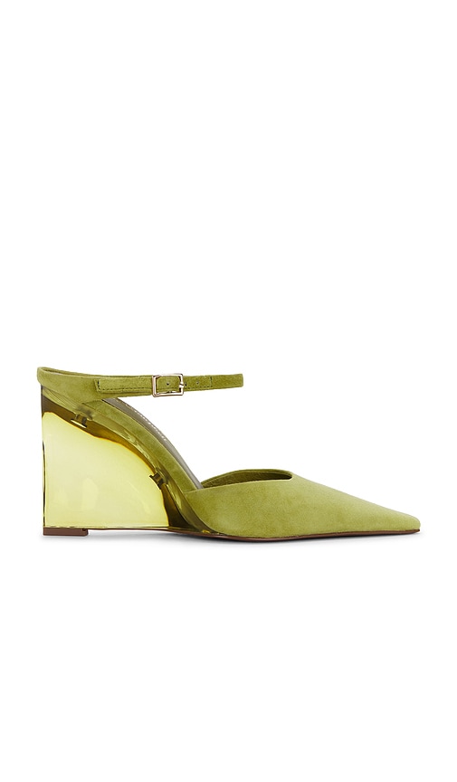 Jeffrey Campbell Perceptive Pump In Green