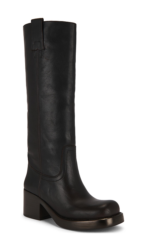 Jeffrey Campbell Reflect High Boot In Black