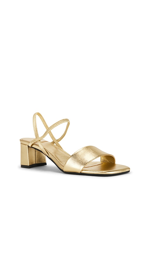 Jeffrey Campbell Adapt Slingback Sandal In Gold