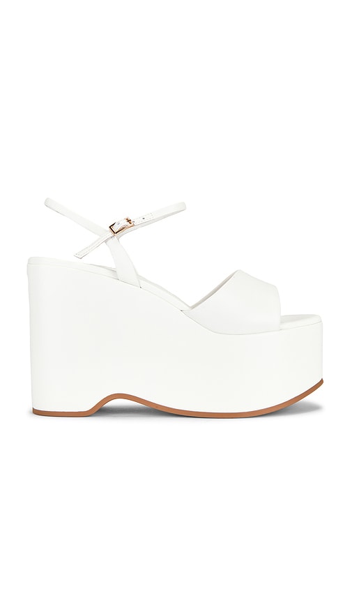 Jeffrey Campbell Funkytown Sandal in White. - size 8 (also in 9, 9.5, 10)