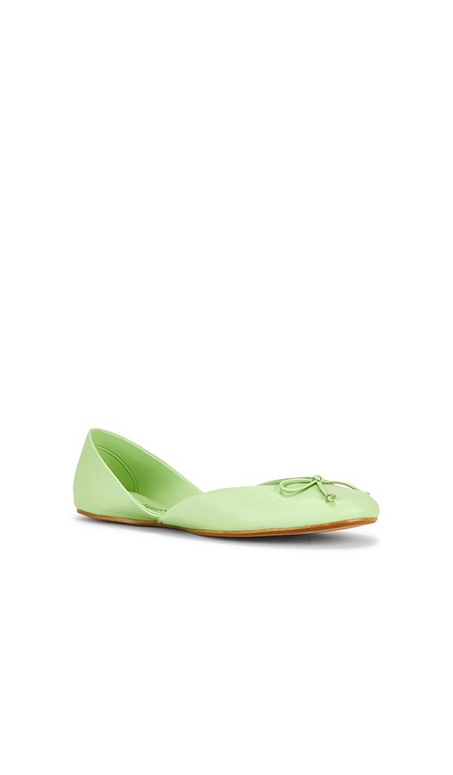 Jeffrey Campbell Perky Flat In Green