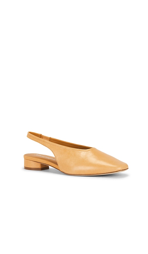 Jeffrey Campbell Trustee Sling Back Flat In Beige. Taglia 6. Also In 6.5, 7, 7.5, 8, 8.5, 9, 9.5, 10, 11. 
