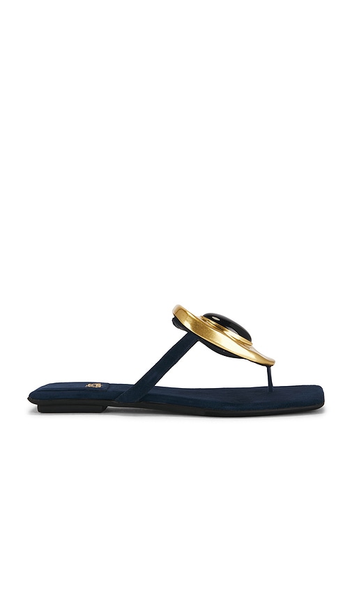 Jeffrey Campbell Bazaar Flat Sandal In Multi