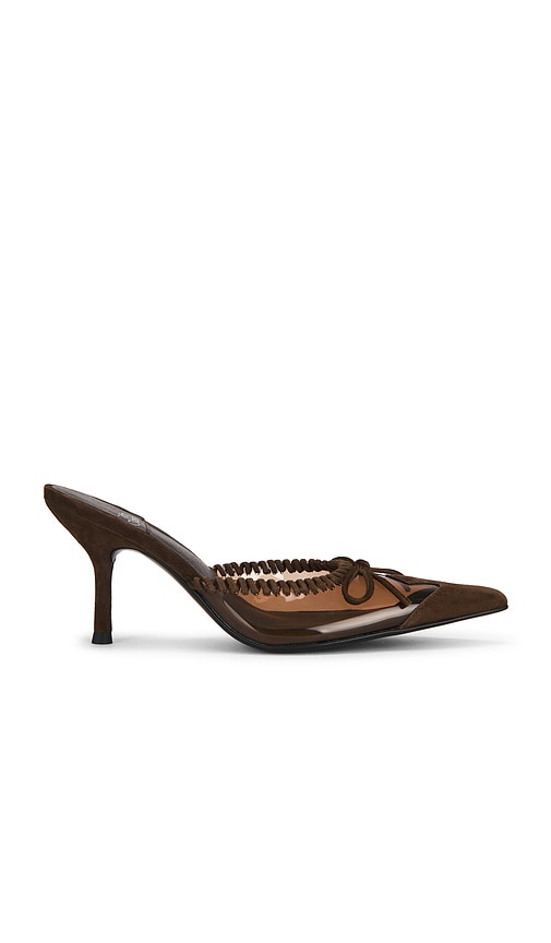 Jeffrey Campbell Clara Mule Pump In Burgundy