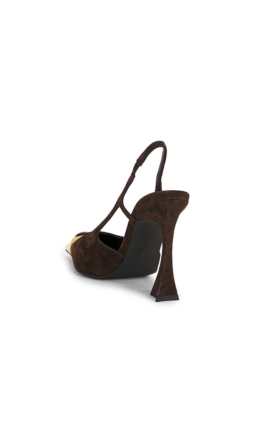  Jeffrey Campbell Escarpin Sorcerer En Brown,metallic Gold. Taille 10. Also En 6, 6.5, 7, 7.5, 8, 8.5, 9, 9.5. 