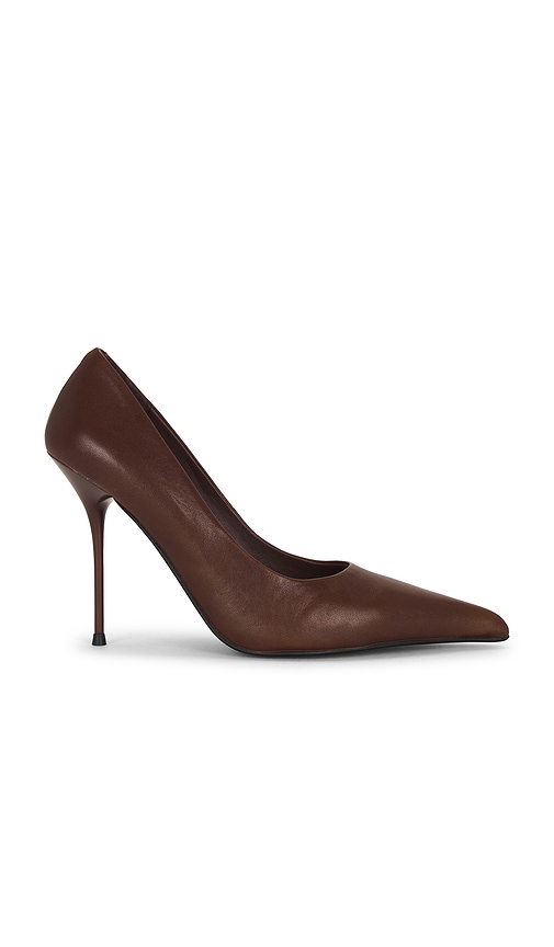 Jeffrey Campbell Pucker Pump in Chocolate. - size 6.5 (also in 7, 7.5, 8, 8.5, 9, 9.5, 10)