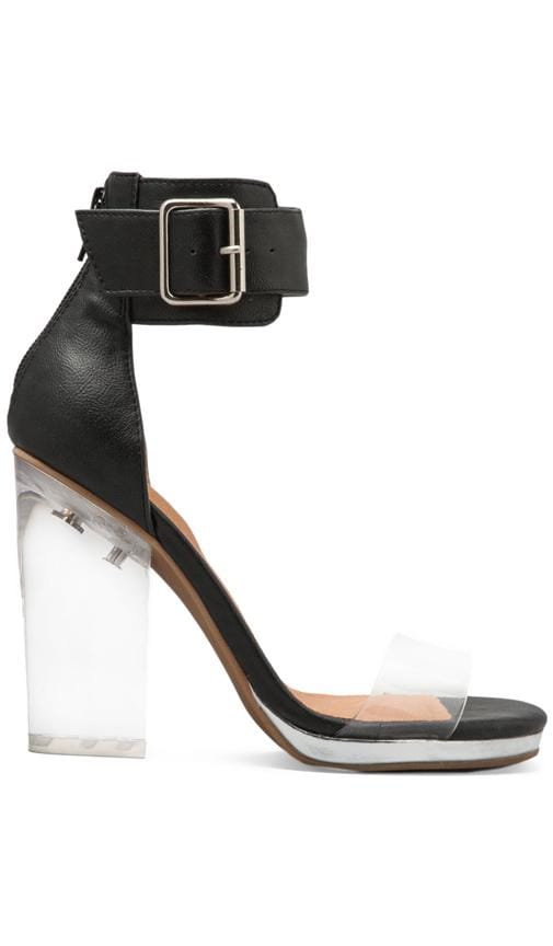 revolve clear heels