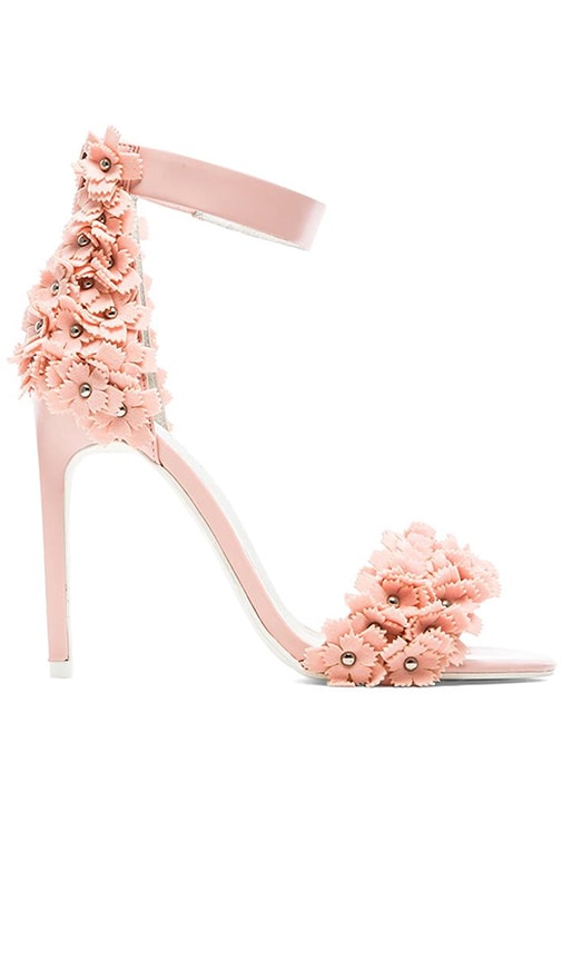 Jeffrey Campbell Meryl Floral Heel in Pink
