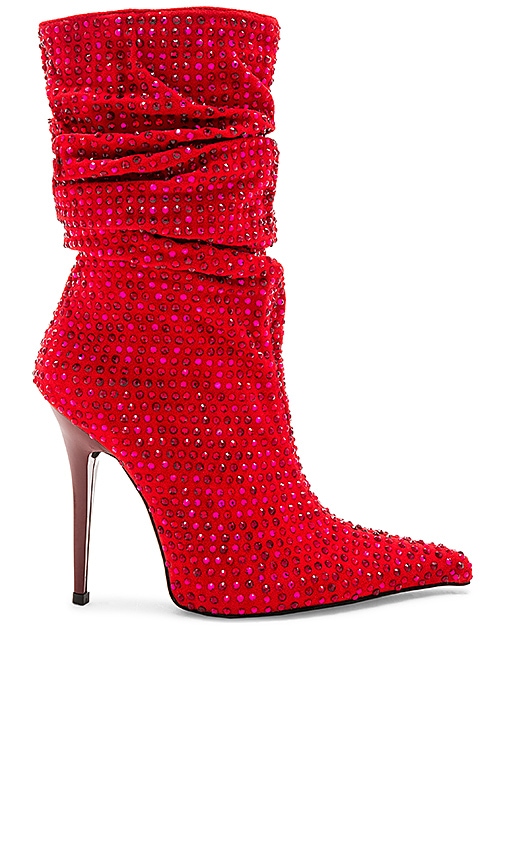 Jeffrey Campbell Cray 4 U Boot in Red Combo | REVOLVE
