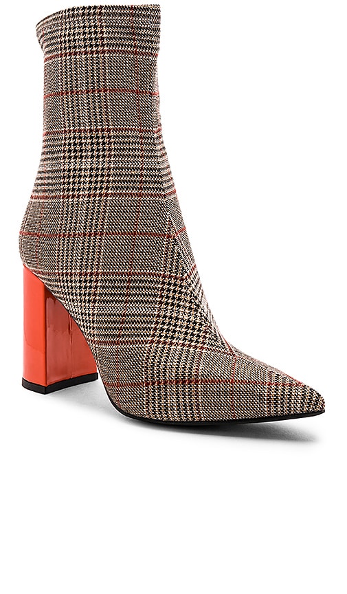 jeffrey campbell siren bootie plaid