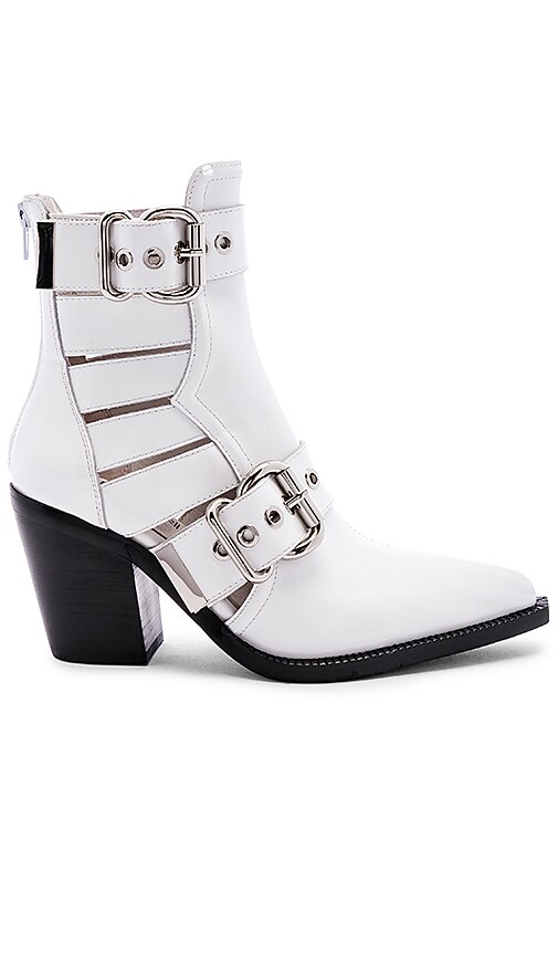 Jeffrey Campbell Guadalupe Bootie in White Box | REVOLVE