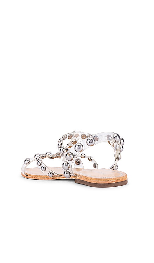 Jeffrey Campbell Amaryl Sandal in Clear 