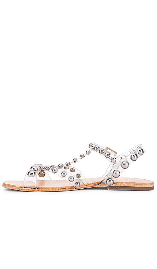 Amaryl studded clear store sandal jeffrey campbell