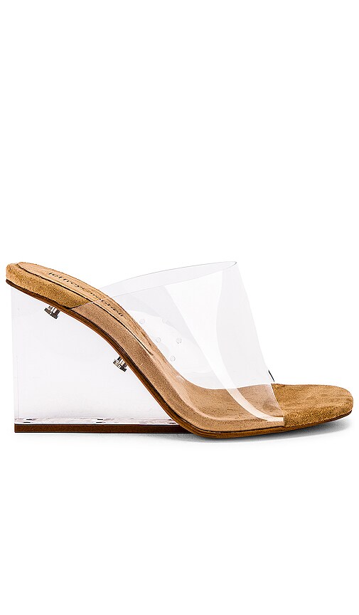 Jeffrey Campbell Acetate Mule in Clear 